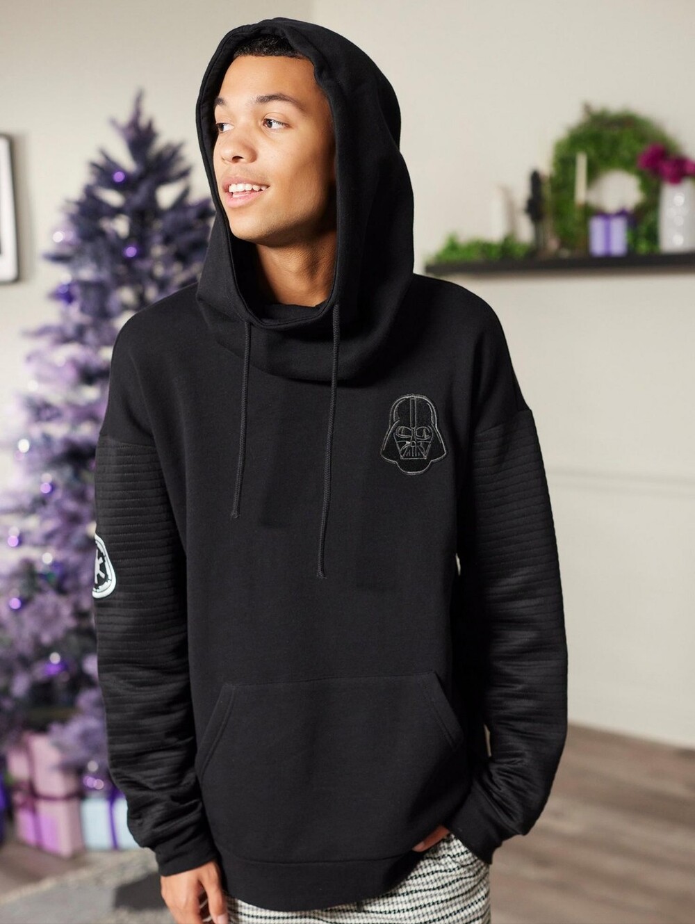 Our Universe Star Wars Darth Vader Cowl Neck Hoodie